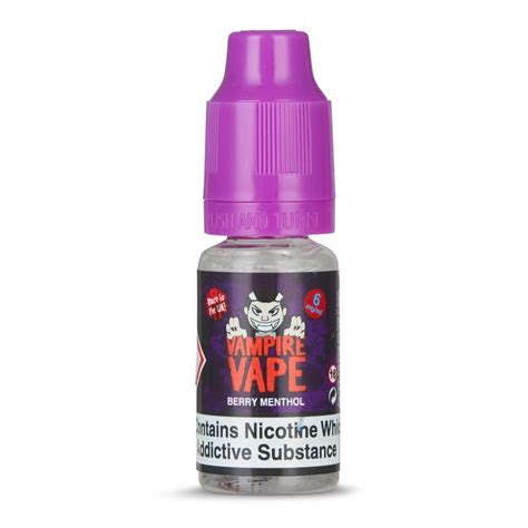 Vampire Vape Berry Menthol E Liquid 10ml For Only 2 29