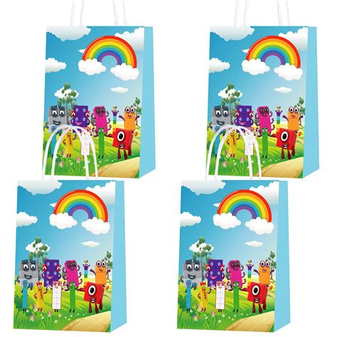 Buy Qici Pack Party Bag With Handles Kraft Paper Bag Recyclable