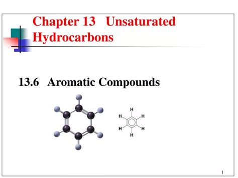 PPT Chapter 13 Unsaturated Hydrocarbons PowerPoint Presentation Free