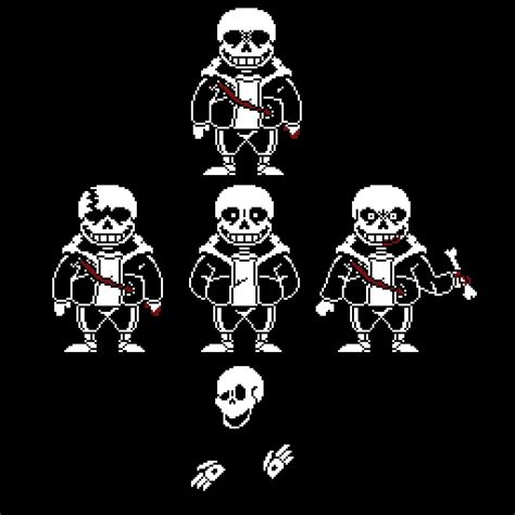 Undertale Last Breath Sans Sprite Sheet By Eteam359481 On Deviantart