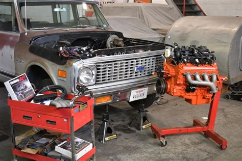 How To Swap An Ls Engine Into Your 1967 1972 Gm C10 Truck With A Holley Swap Kit Artofit