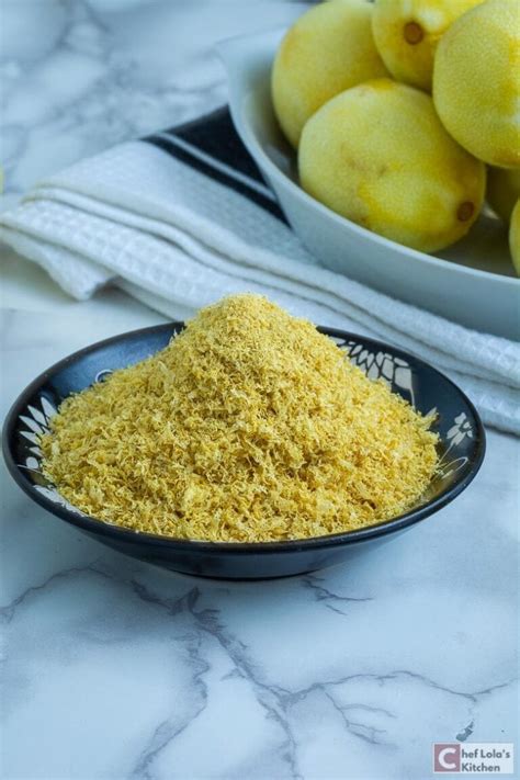 How To Dry Lemon Peel Chef Lola S Kitchen