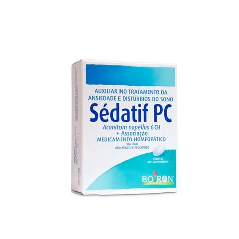 Medicamentos Boiron SÉdatif Pc Boiron 60 Comprimidos Para Ansiedade