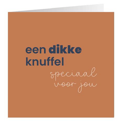 Kaart Een Dikke Knuffel Speciaal Voor Jou Passie Voor Papier