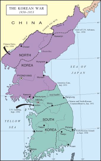 World Maps Library - Complete Resources: Korean War Maps