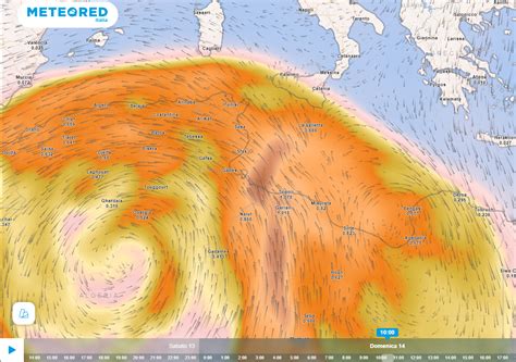 La grande tempesta di polvere prevista in Libia e Tunisia raggiungerà l