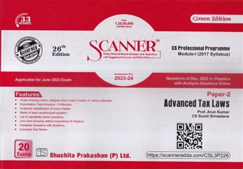 Shuchita Solved Scanner For CS Professional Module 1 2017 Syllabus