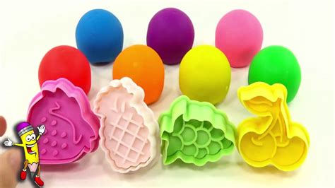 Como Hacer Play Doh Moldes Plastilina Con Frutas Diversi N Y