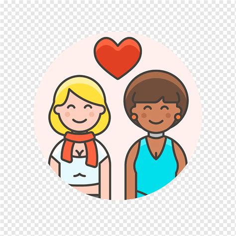 Couple Lesbian Love Lgbt Illustrations Icon Png Pngwing