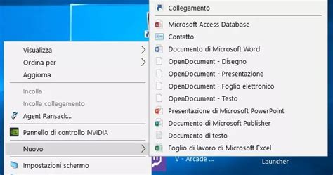 Modificare Il Men Nuovo Di Windows Per Aggiungere E Rimuovere Tipi Di