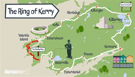 Ring of Kerry Route Ye'll LOVE (+ Google Map With Stops)