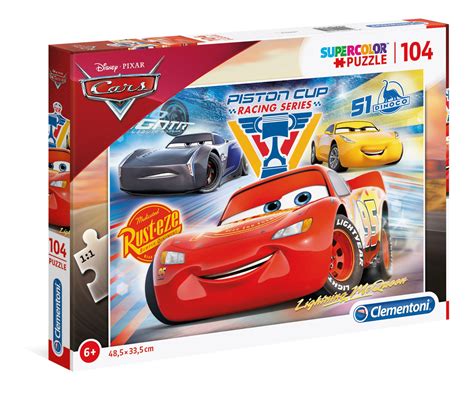 Disney Cars Pi Ces Supercolor Puzzle Clementoni