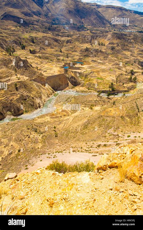 El Ca N Del Colca Per Am Rica Del Sur Los Incas Para Construir