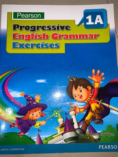 （未做） Progressive English Grammar Exercises 1a 興趣及遊戲 書本 And 文具 書本及雜誌 補充練習 Carousell