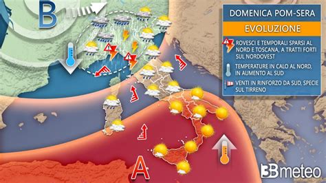 Meteo WEEKEND Domenica Torna Il MALTEMPO A Partire Dal Nord Con