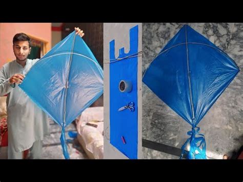 Simple Step By Step 1 5 Tawa Kite Making Dair Tawa Gudda Banane Ka