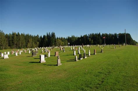 Saint Paul S Roman Catholic Cemetery In Sturgeon Prince Edward Island