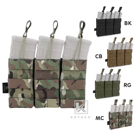 KRYDEX TRIPLE 5 56 223 Open Top Mag Pouch Modular Tactical Mag Holster