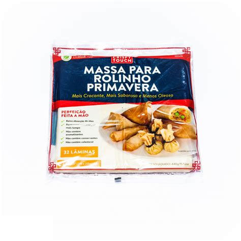 Massa De Rolinho Primavera Crispy G Folhas Cia Do Salm O