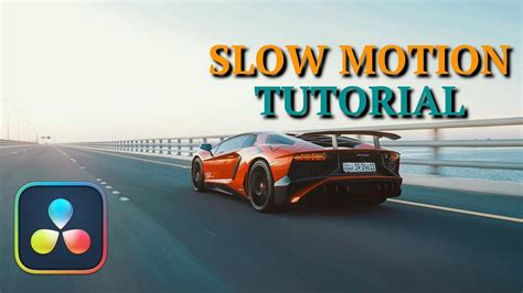 Slow Motion Tutorial In Under Minutes Davinci Resolve Quick