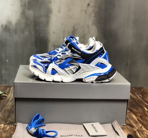 Balenciaga Track2 Blue Black White • Sneakerdouble Balenciaga Track2