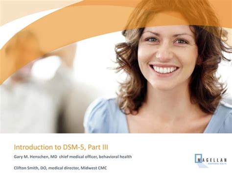 Dsm 5 Part Iii By Magellan Health Inc Ppt