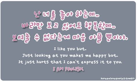 Korean Love Quotes Quotesgram