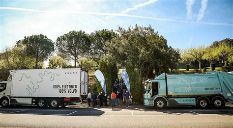 Volvo Trucks Presenta Sus Camiones Eléctricos En Barcelona