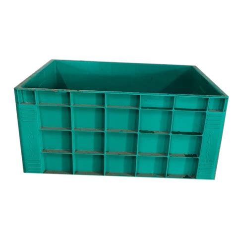 Rectangular Blue Plastic Vegetable Crate Capacity Kg At Rs In