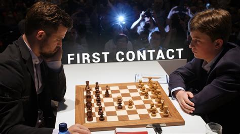 Vincent Keymer Vs Magnus Carlsen First Moves GRENKE Chess Classic