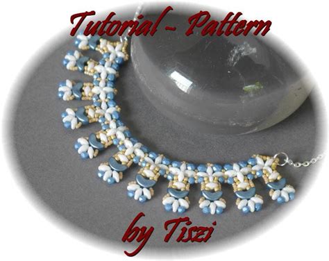 Beading Pattern Tutorial For Beaded Necklace Csonge With Arcos Par