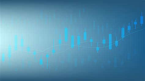 Stock Market And Cryptocurrency Trading Chart Concept Candlestick And