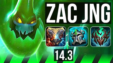 ZAC Vs VIEGO JNG Rank 1 Zac 4 1 20 2500 Games Rank 25 BR