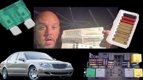 Fuserelay Locations On Mercedes S Class 2000 2002 W220 Youtube