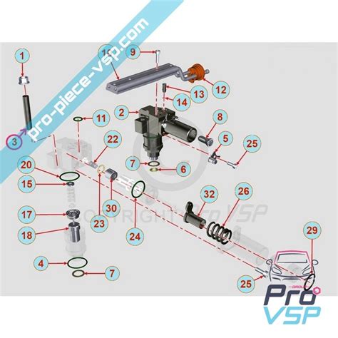 Goujon D Injecteur Pompe Sans Permis Lombardini Focs Progress