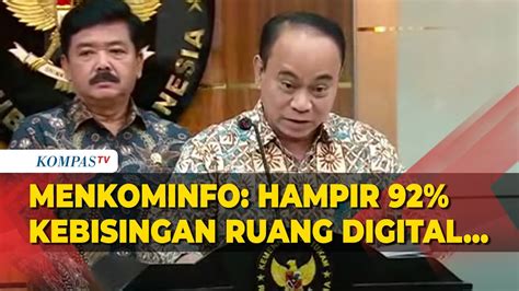 Full Menko Polhukam Dan Menkominfo Soroti Hoaks Pemilu Hingga