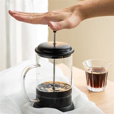 Icafilas 600ML French Press Coffee Tea Brewer Coffee Pot Coffee Maker