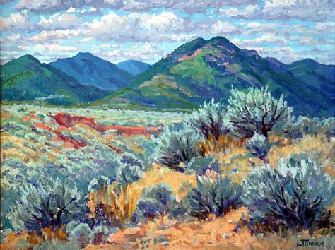 Sage Brush Painting By Douglas Turner