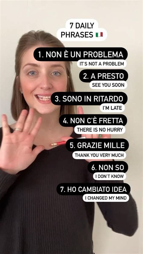 7 Daily Phrases 🇮🇹 In 2022 Learning Italian Italian Vocabulary Italian Language Lea