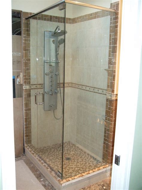 90 Degree Frameless Glass Shower Doors Bathroom Vancouver By