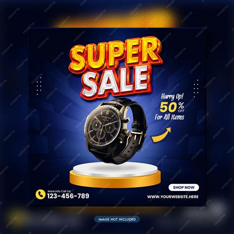 Premium PSD | Sale offer post design template creative product sale