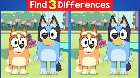 Find The Difference Part Bluey Youtube