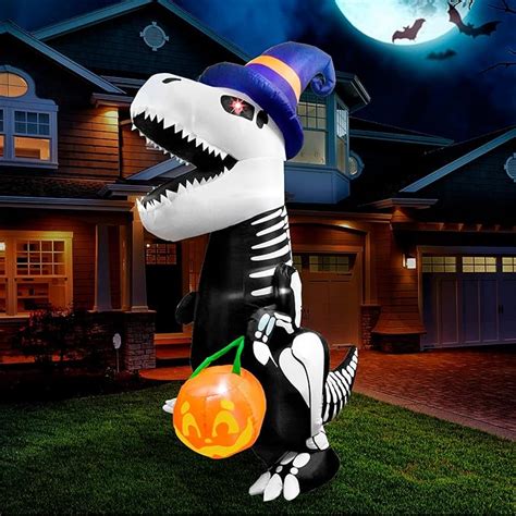 Joiedomi Ft Halloween Inflatables Outdoor Decorations Halloween Blow