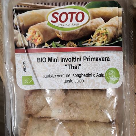 Soto Bio Mini Involtini Primavera Thai Review Abillion