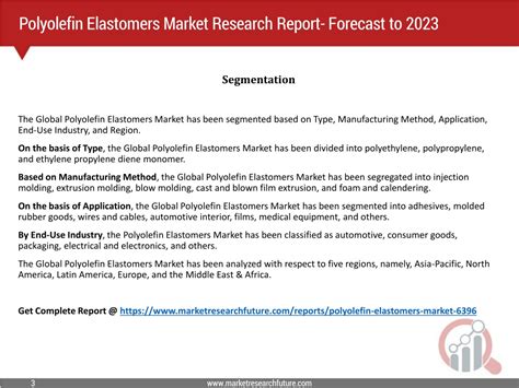 PPT Polyolefin Elastomers Market Analysis Growth Forecast Size