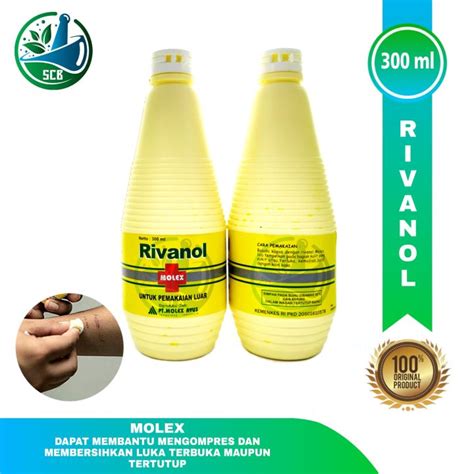 Rivanol Molex 300 ML Cairan Antiseptik Pembersih Luka Lazada Indonesia