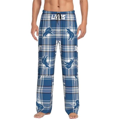 Lions Team Mens Pajama Pants