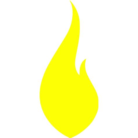 Yellow Flame Icon Free Yellow Flame Icons