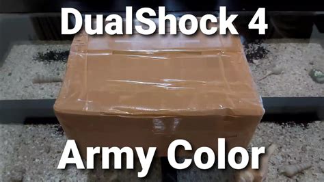 Unboxing Dualshock Green Camouflage Army Color Cuh Zct G Youtube