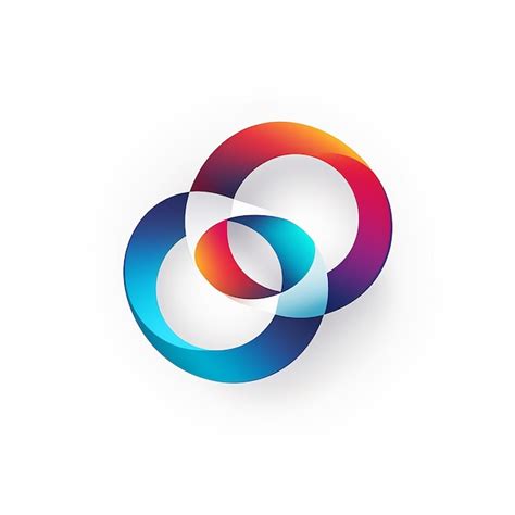 Abstract Circle Logo Creative Dynamic Round Logotype Premium Ai